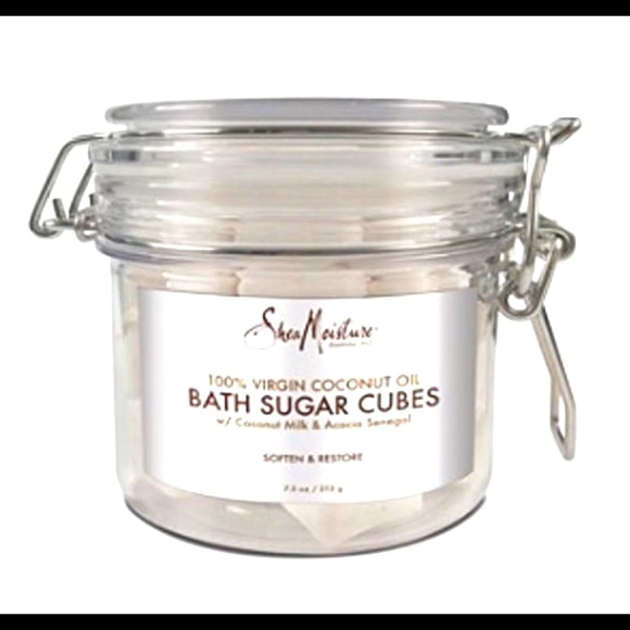 Shea Moisture Other - Shea Moisture Virgin Coconut Oil Bath Sugar Cubes with Songyi Mushroom
